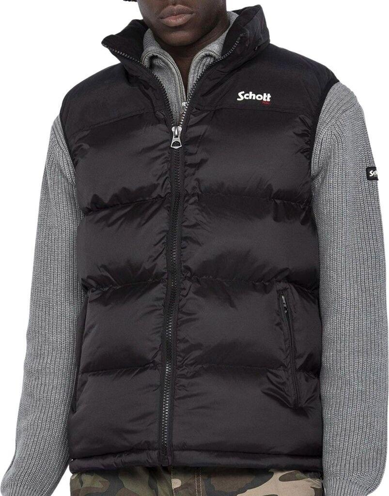 Winter Jacket Schott Utahv Vest (UTAHV-Black)