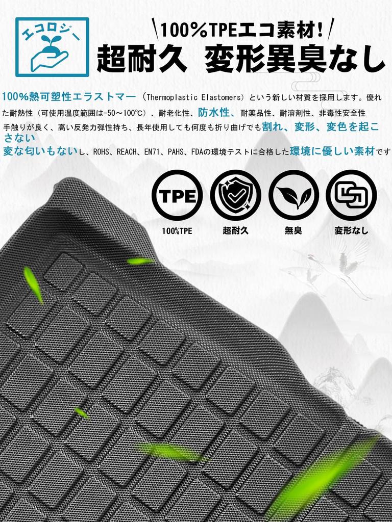 Ruiya 3D Luggage Mat for the New Volkswagen and TPE Trunk Easy to and This versatile trunk mat is a custom part for the Volkswagen ID4 and is a