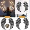 1 Pair Wall Sculpture Metal Wall Art Sculpture Angel Wings Wall Art Decor  Photography