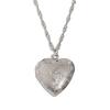 MamacitaSlay Meaningful Hollow Heart Puppy Fingerprint Can Paste Photo Pendant Necklaces for women stainless steel jewelry woman