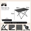 Portable Camping Moon Chair & Roll-Up Table Set