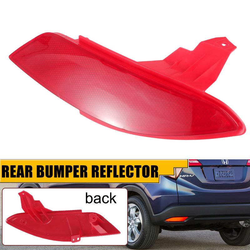 Left Right Red Rear Bumper Reflector Light Cover Trim For Honda HR-V 2016- HO1184109 HO1185109 33555T7SA01 33505T7SA01