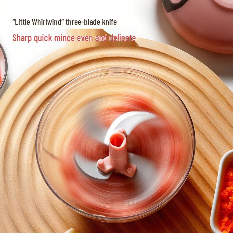 Manual Pull-String Garlic Chopper