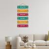 Wall Hanging Wooden Art Decoration Item for Living Room | Bedroom | Home Decor | Gifts | Quotes Decor Item | Wall Art For Hall