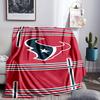 Houston-Texans Artwork Blanket Lightweight Flannel Bedding Blanket Perfect for Travel, Camping, Living Rooms, Offices, Sofas, Fan Christmas Gift
