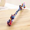 Puppy Rope Toy with Knotted Sections Boredom Reducing for Indoor Play