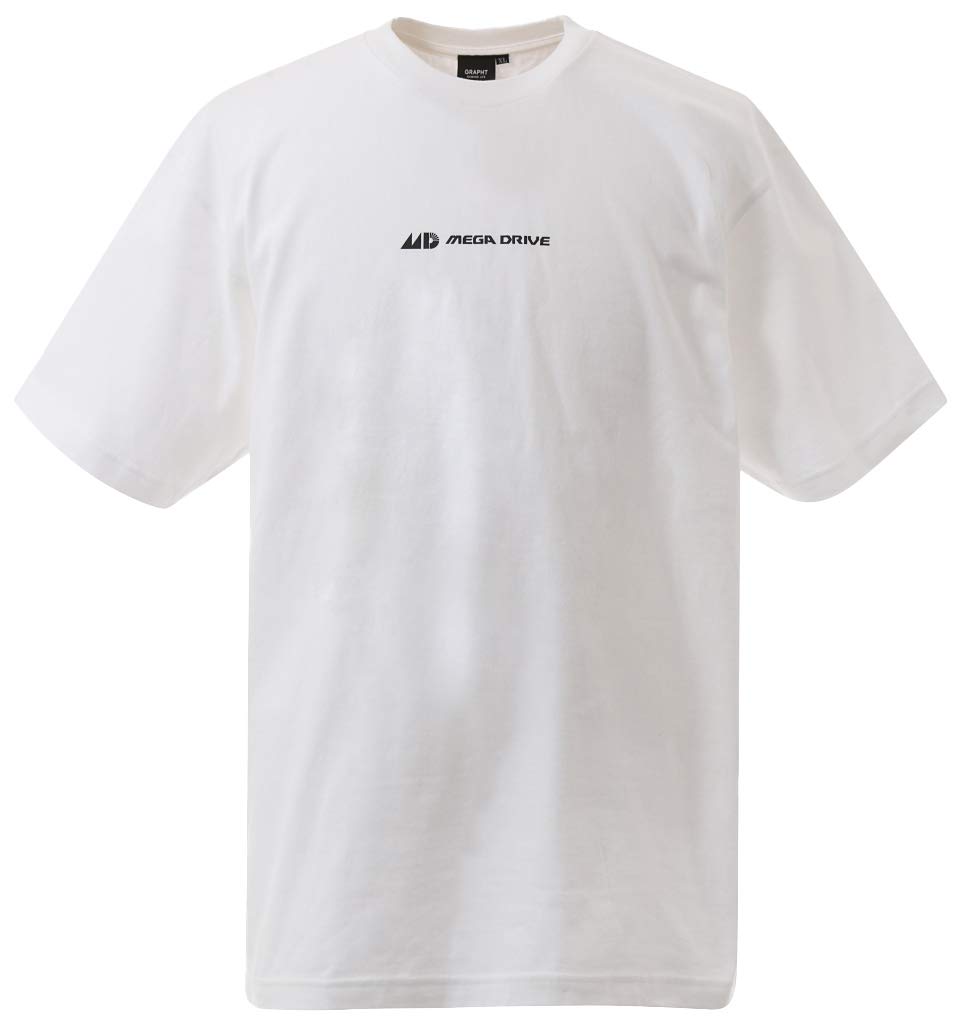 Sega 60th Anniversary T-Shirt (Mega Drive) White - Small [Officially Licensed Product] Graft Gaming Life GGL016-WHT-S