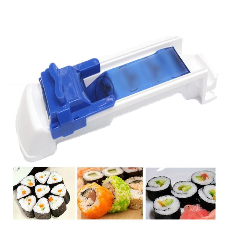 1 Stück Weiß und Blau Gemüse Fleisch Rollmaschine Gefüllte Weinblatt Fleischroller Wickel Kohlfleischrolle Küchengerät 4