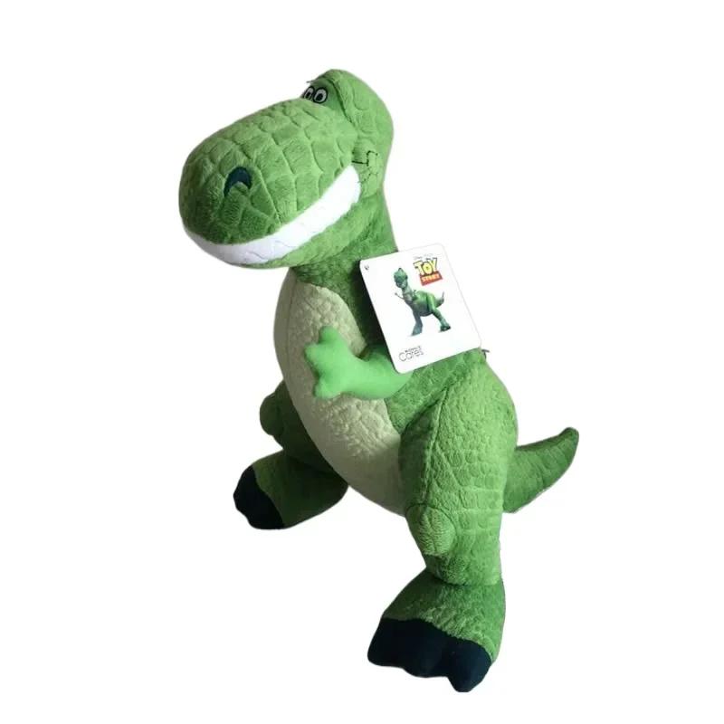 High quality 39cm Short Plush Toy the Green Rex Dinosaur Boy Doll Stuffed animal Car Sofa bed Cushion pillow home Decor gift