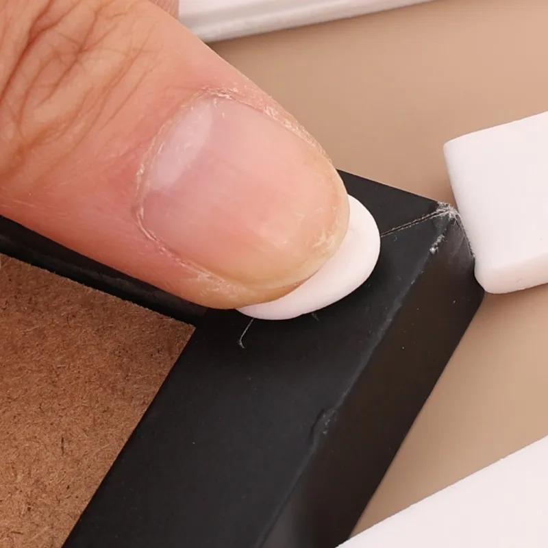5/1Sheets Self-Adhesive Clay Reusable White Putty Sticky Tack for Home Office School Removable Photo Frame Fixed Adhesive Tabs