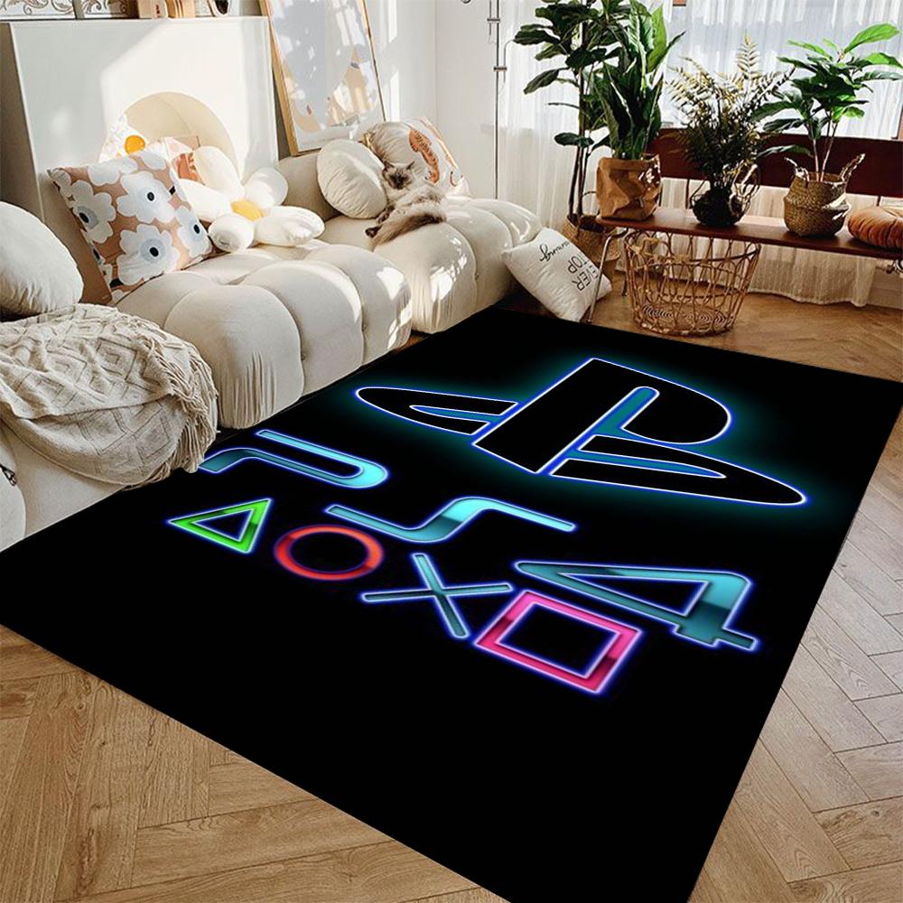 Game Handle Game Theme Lightweight Bedroom Rugs Living Room Kitchen Bathroom Washable Mat Carpet Home Decor Gift