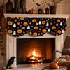 Halloween Fireplace Mantel Hanging Decor for Home