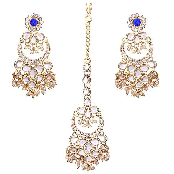 Kundan Traditional Ethnic Jewelry Set Gift for Women