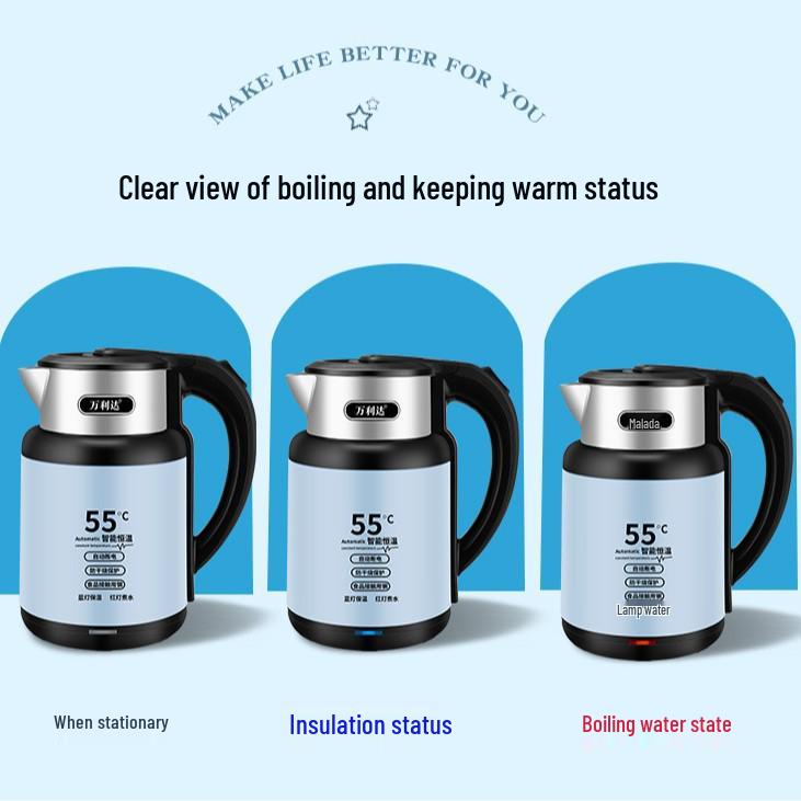 2026 Hydro-Electric 3L Super Capacity Tea Maker: Fast-Heating, Health Pot, Electric Kettle Gift