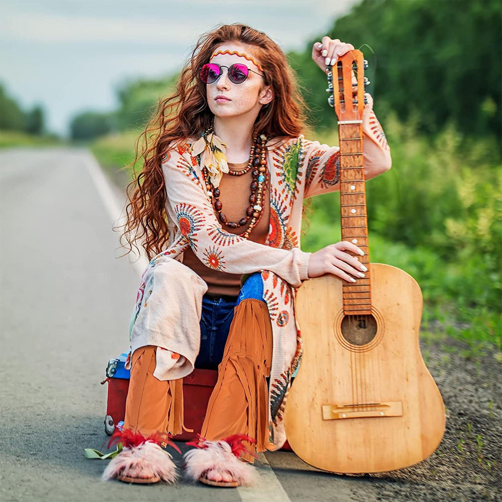 

2 шт. Женские хиппи бахрома гетры модные готические аксессуары для костюма