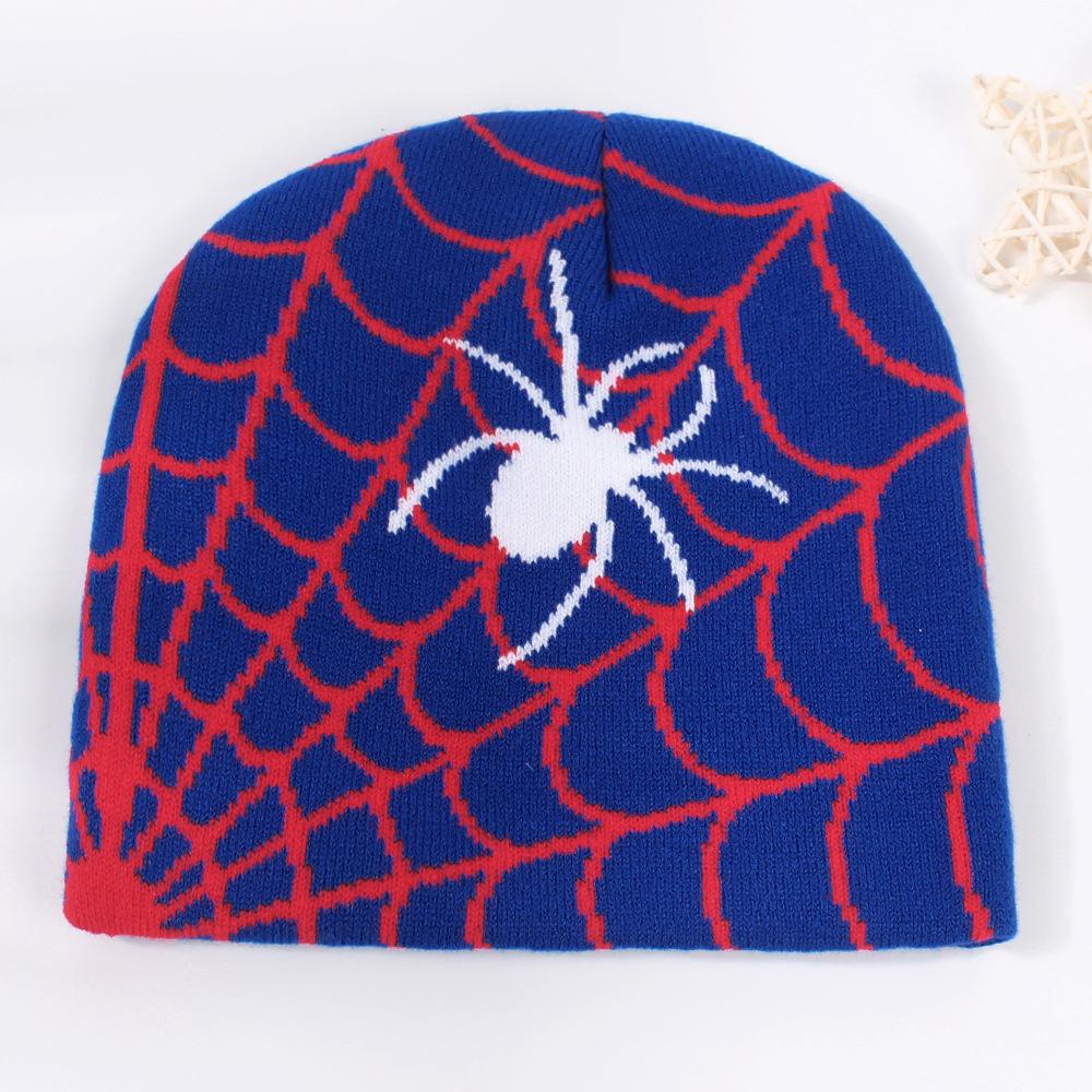 Hat Cool Spider Webs And Spiders Patterns Unisex Warm Knitted Hatsbeanie