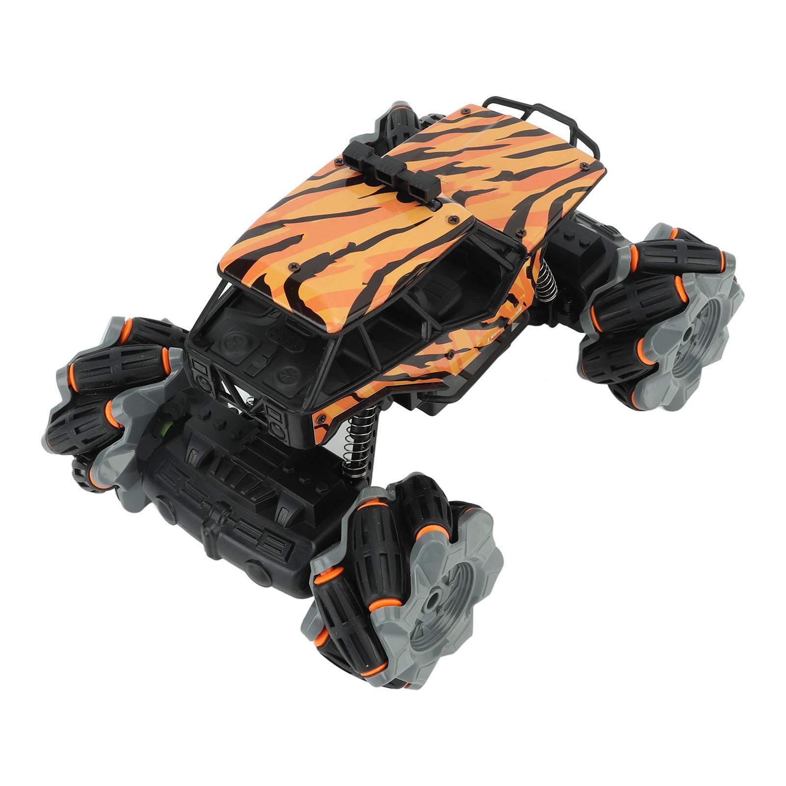 

1: 18 RC Stunt Car Shock Absorption Stable Grip Anti Interference 360 degrees Rotation RC Stunt Vehicle