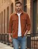 Men’s Cotton Blend Casual Full Sleeve Button-Down Shirt with Dual Flap Pockets Shirt