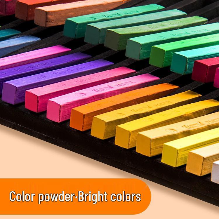 Multicolor Dazzling Pastel Set for Kids' Art and Doodling