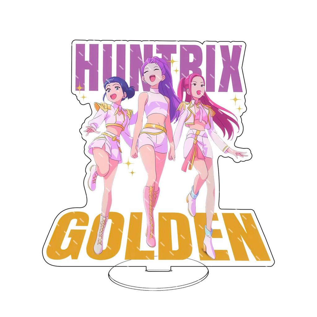 K-Pop Dämonenjäger Charakter Standmodell Gruppe Jäger Rumi Ejia Audrey Figur Acryl Displayständer Anime Dekor Mädchen Geschenk