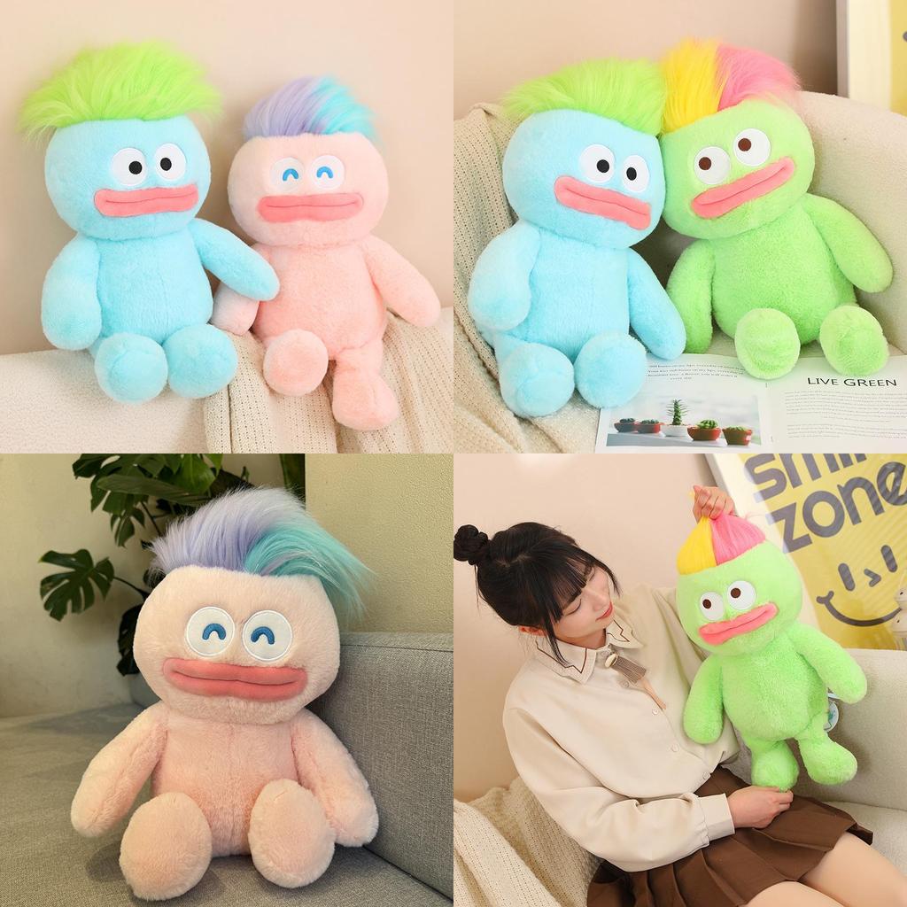 Adorable 50cm Chubby Plush Doll With Unique Hair For Home Decor And Gift Giving
