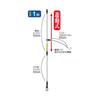 Owner Embankment Swim Bait Floating Body Rig H-6253 M