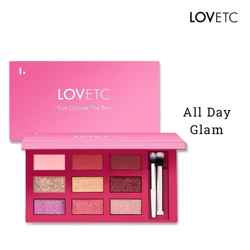 

Палетка теней Pop, Passion, Etc с кистью | 9 в 1 Матовые, 50 gm