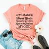 Waymaker T-shirt, Christian Shirt, Faith Gift, My God Shirt, Jesus Tee, Religious Top, Bible Verse Shirt, Promise Keeper Gift, Mom Shirt