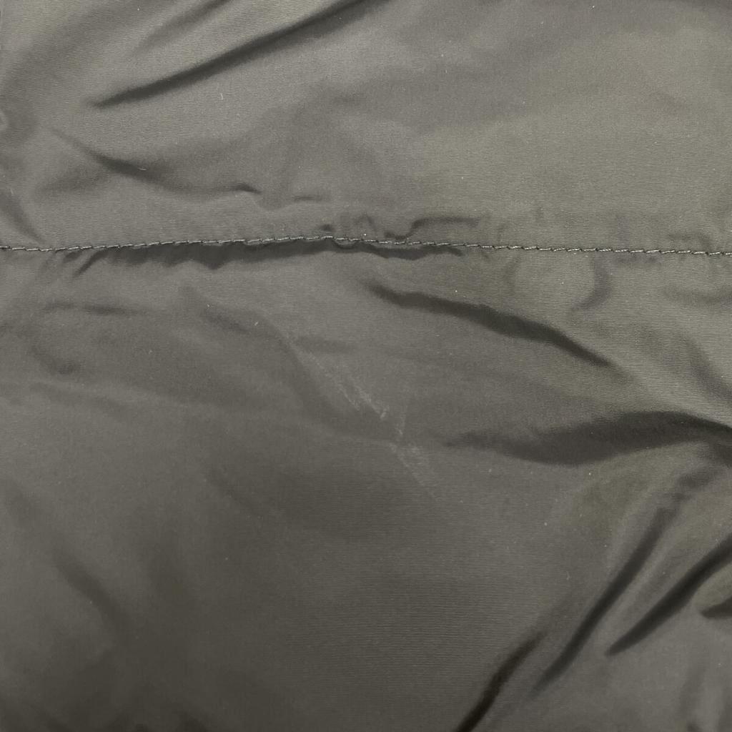 Gucci 429854 16 Years Black Leather Logo Patch Down Jacket Jacket 36 blackUsed