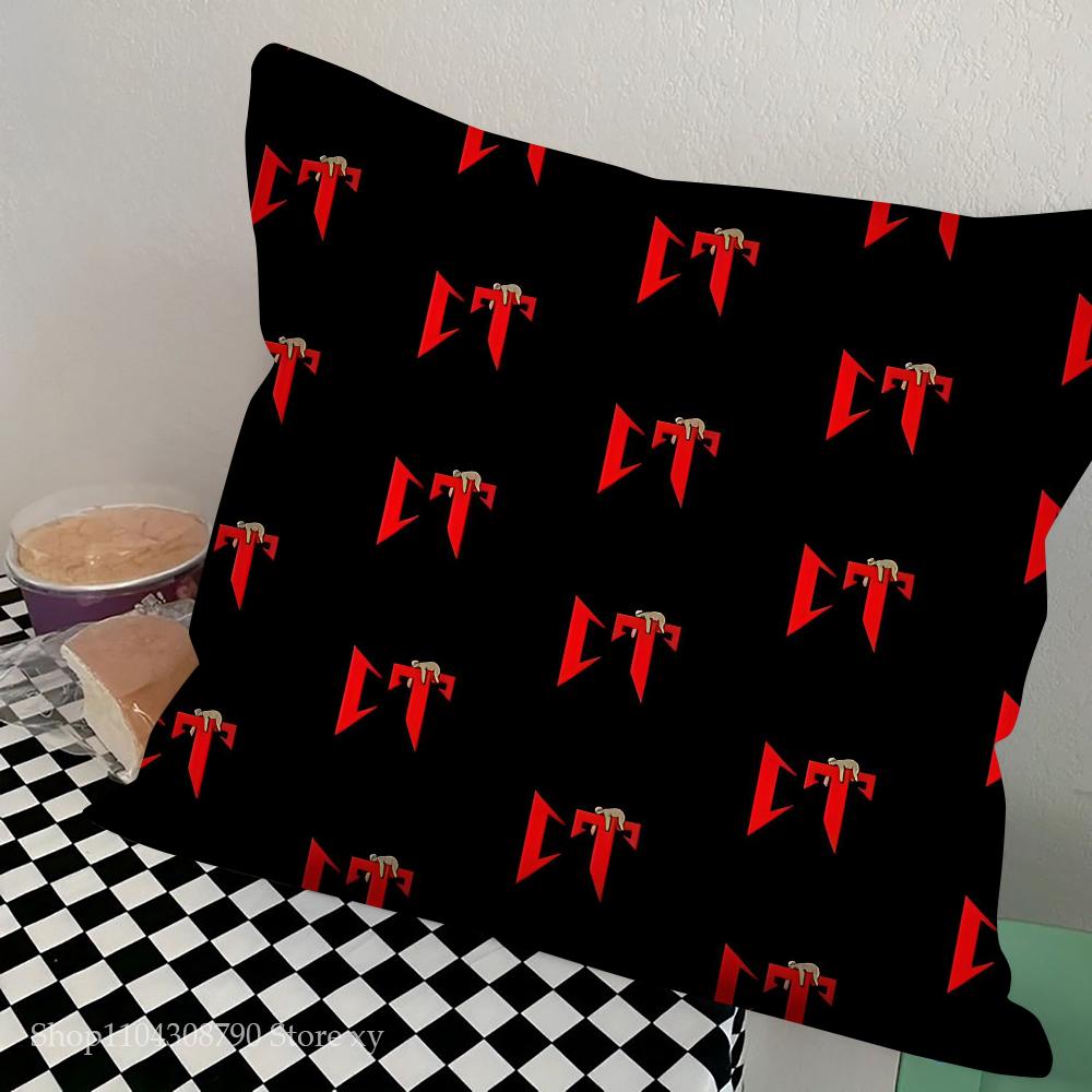 Rapper Natanaels Cano Pillow Case Fashion Square Pillowcase Bedroom Sofa Room Ins Decoration Leisure Cushion Cover 40x40