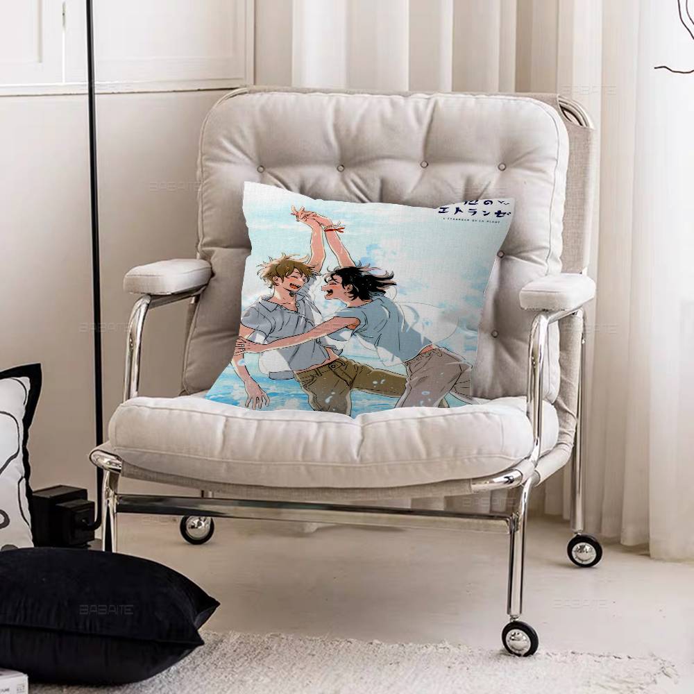 Umibe No Etranger Stitch Lucky Dragon pillow cover sofa cushion cover home room decoration children gift