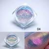 4pcs/1pc Y2K Polarized Nail Powder, Hypoallergenic Chameleon Glitter Powder For Nail Art, Aurora Neon Holographic Flakes, Multi