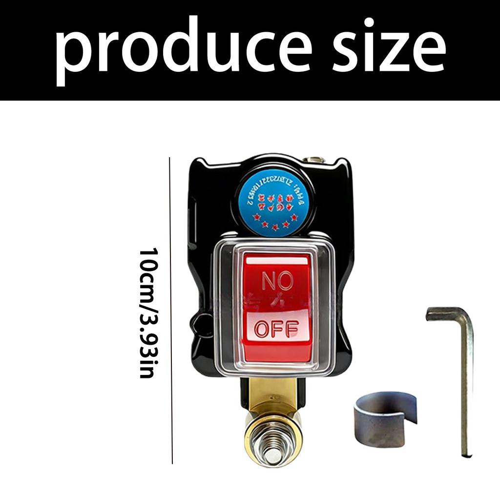 12V 24V Auto Battery Disconnect Switches With Light Power Display Suitable For Consistent Energy Monitoring And Safety