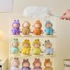 1Pc blind box storage box suitable for mini labubu4.0 transparent tape rack and small statue storage box