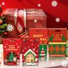 50Pcs Snack Packaging Christmas Packaging Bag Party Supply Santa Clause Christmas Candy Bag Multicolor Merry Christmas