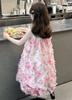Girls' Summer Sleeveless Vest Skirt 2026 New Style Children's Fashionable Sweet Bow Tie Dress Trendy