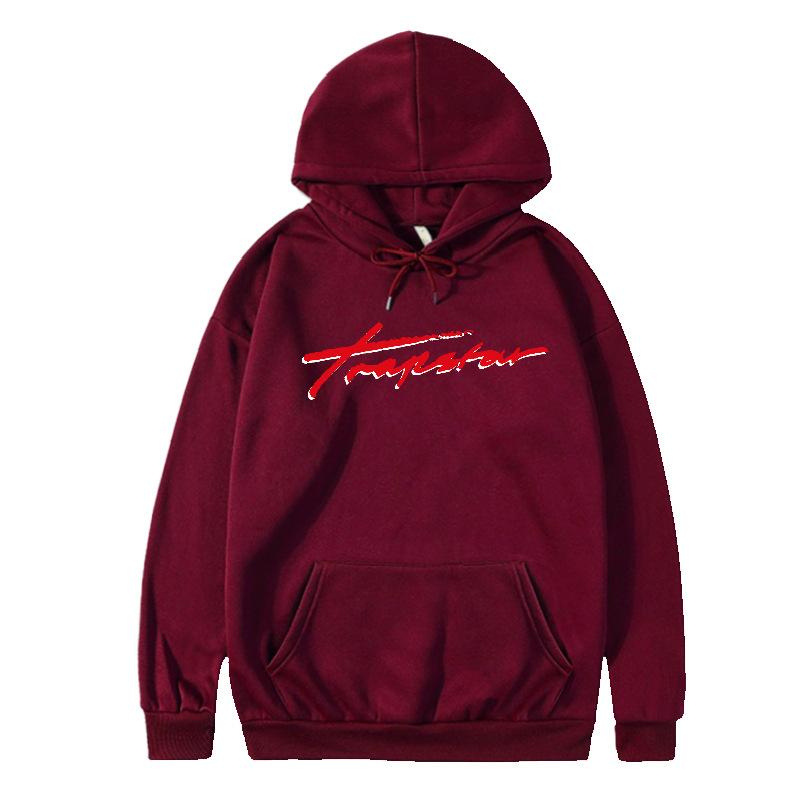 Cross-border spot European and American trendy brand Trapstar printed sweater