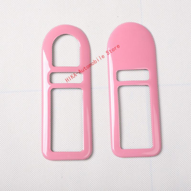 For volkswagen VW beetle 2003-2010 black carbon fiber Interior handle bowl protector switch ide trim cover 2005 2009 2006