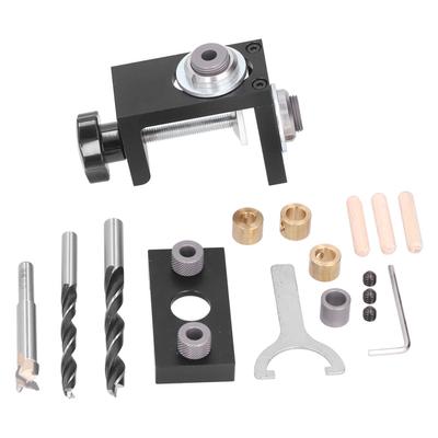 Sada pro vrtání otvorů 3 v 1, nastavitelná sada pro kolíkování a vrtání, pro kutily