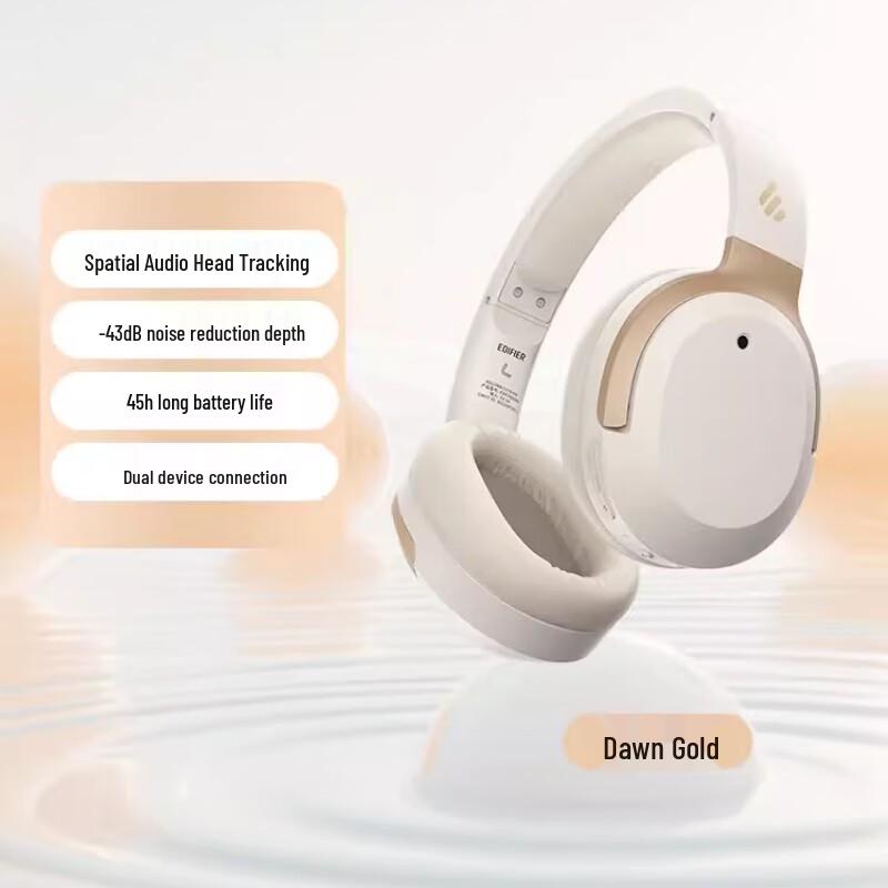 

Edifier W820NB Spatial Audio Wireless Noise-Cancelling Headphones