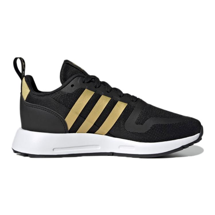 adidas Originals Multi J Abrasion Resistant Low Top Kids' Running Shoes Carbon Black Teenagers Q47130