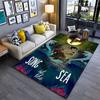 "Song of the Sea Cartoon Carpet" suitable as a non-slip mat for the living room or bedroom sofa
