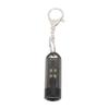 Outdoor Camping Keychain Flashlight Waterproof Portable USB Rechargeable Mini LED Flashlight Black