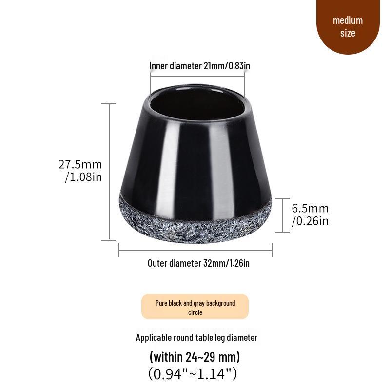 Silicone Chair and Table Leg Covers - Silent, Non-Slip Protection for Furniture