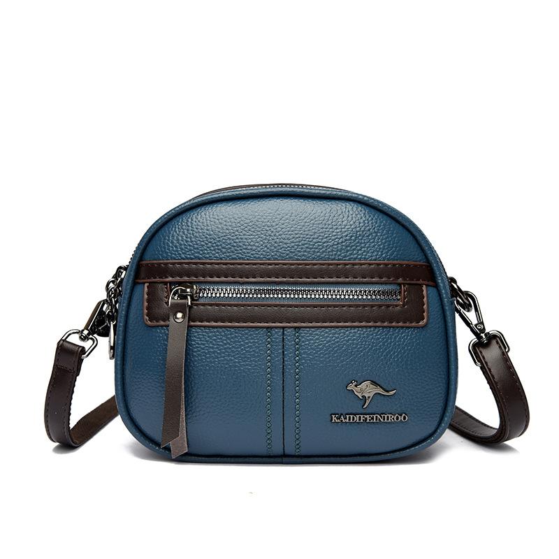 

Модна та проста сумка кросбоді, сумка на одне плече, жіноча маленька квадратна сумка синій