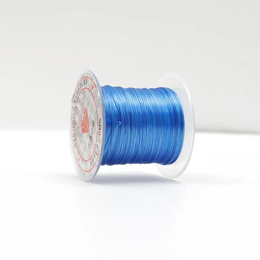 

DIY Crystal Bead String Colorful Stretch Beading Rope Handmade Elastic Pearl Thread Jewels Components Jewelry Making Accessories 10M