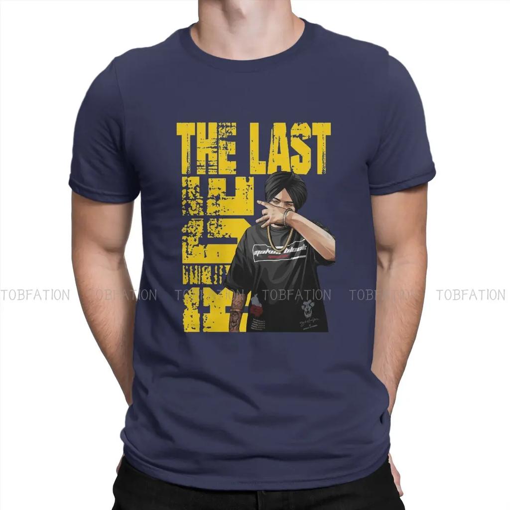 Desi Merch Punjabi Hipster T-Shirts Sidhu Moose Wala Indischer Rapper Männlich Harajuku Stoff Streetwear T-Shirt Rundhals Übergröße