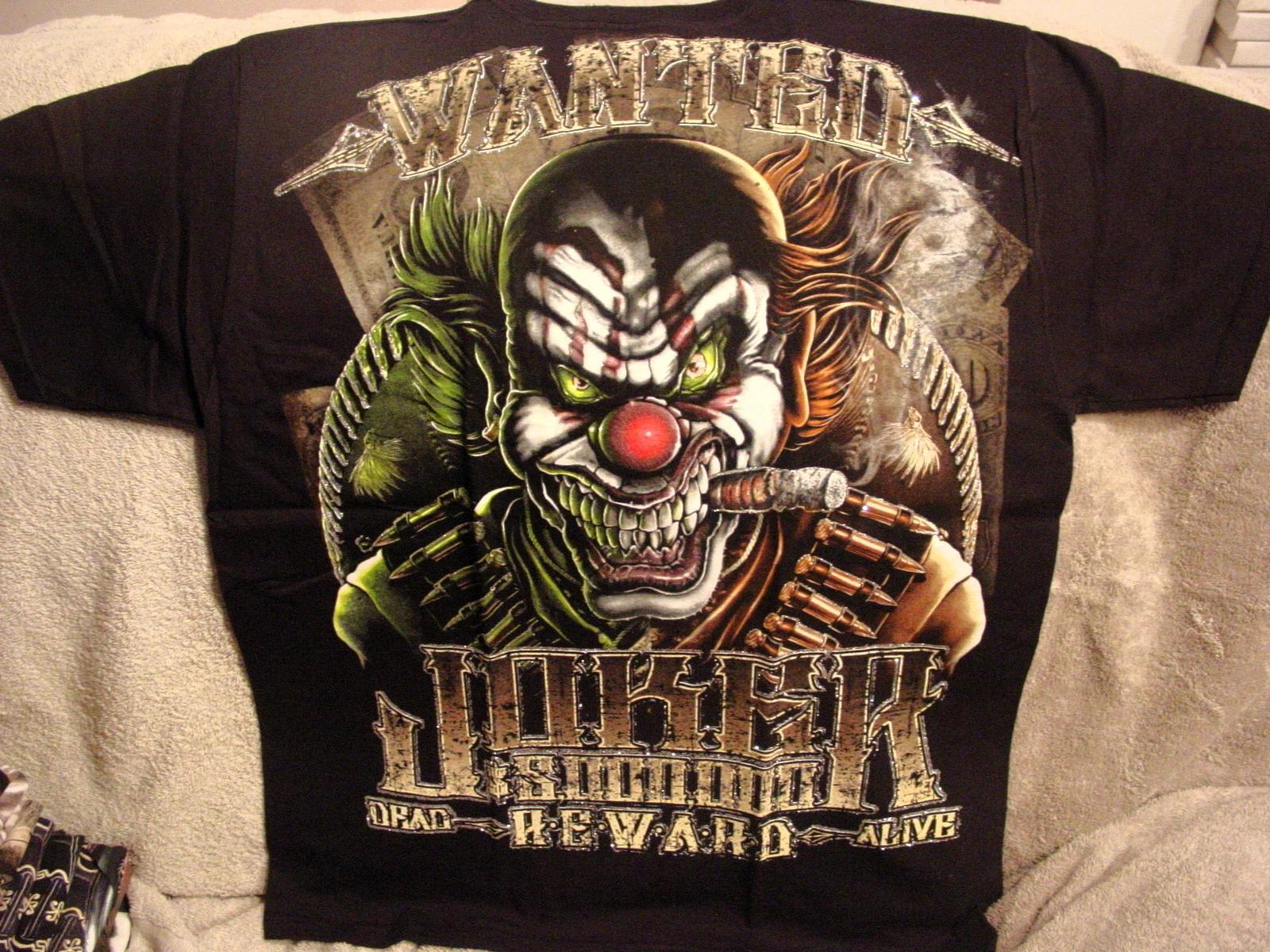 

JOKER WANTED DEAD OR ALIVE T-shirt S
