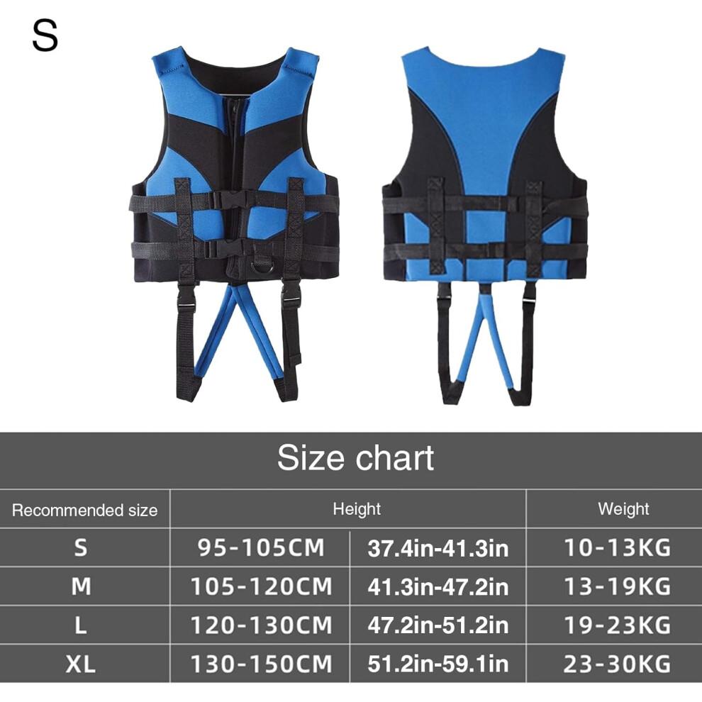 Kinderhilfeweste – Adjustable Swim Vest for Toddlers, Swim Training Life Jacket for Beach Trips, Size Small