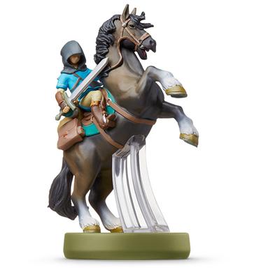 Amiibo Link of the Legend of Zelda (mounted) [Breath Wild] (The Series)